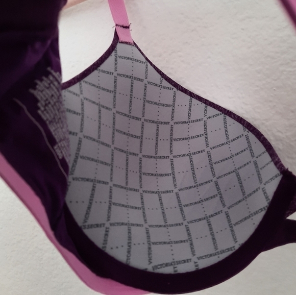 Victoria's Secret Purple Perfect Shape Bra 32DD - Picture 4 of 5